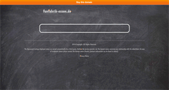 Desktop Screenshot of funfabrik-essen.de