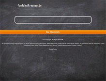 Tablet Screenshot of funfabrik-essen.de